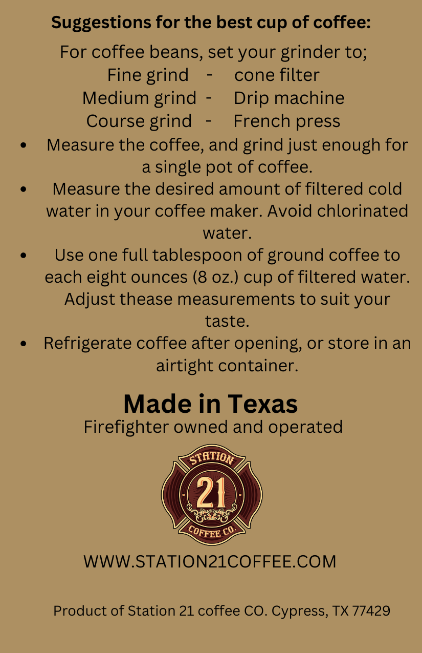 First Alarm - Dark roast