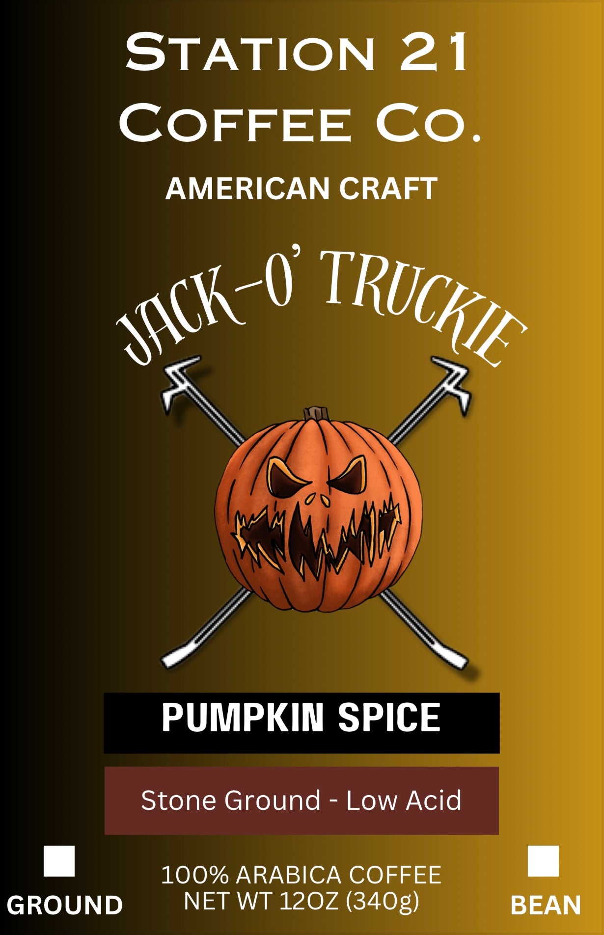 JACK-O' TRUCKIE Ground Coffee